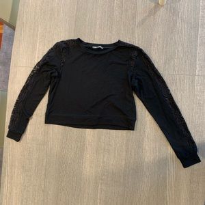 Michael Stars Long sleeve with lace on arms